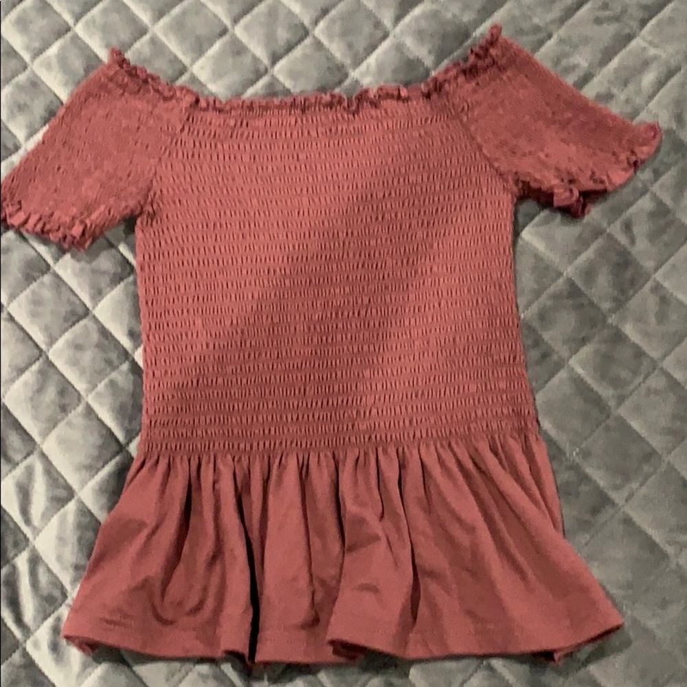 3/$15 off the shoulder shirt